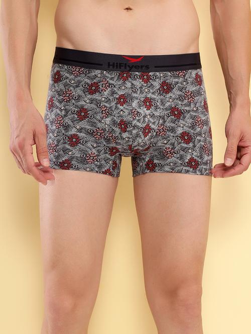 men printed low rise trunks  - 21681741 - Very Small Image - 1