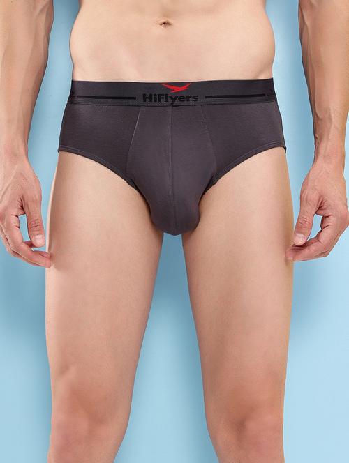 men solid low rise hipster brief - 21681811 - Very Small Image - 1