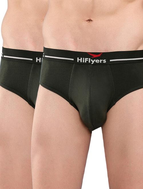 men solid low rise hipster brief combo - 21681829 - Very Small Image - 1