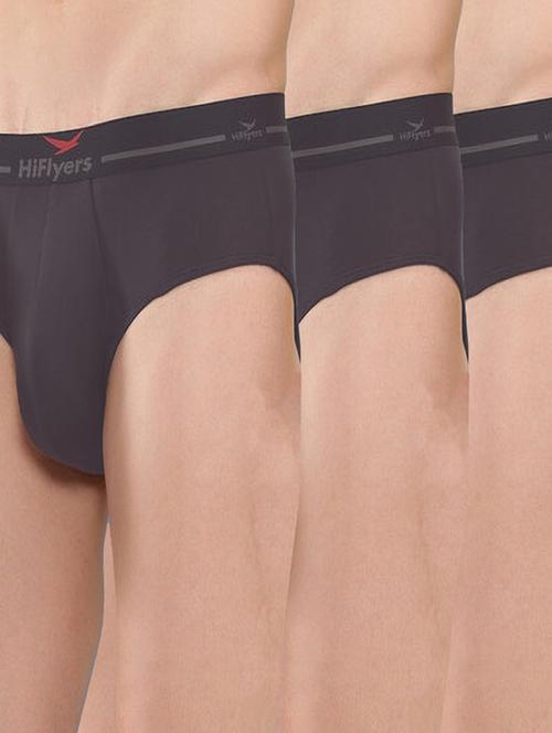 men solid low rise hipster briefs combo - 21681840 - Very Small Image - 1