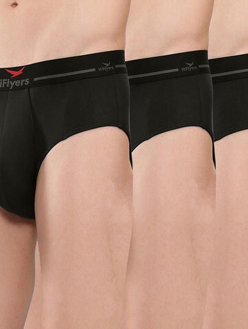 men solid low rise hipster briefs combo - 21681844 - Very Small Image - 1