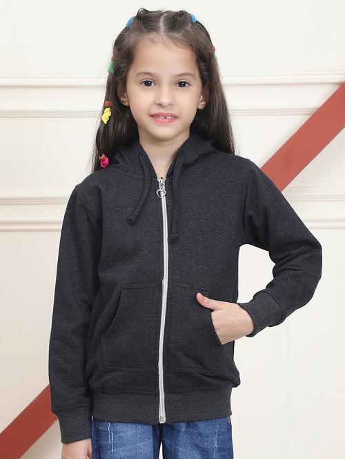 girls long sleeves plain sweatshirt - 21682866 - Very Small Image - 1