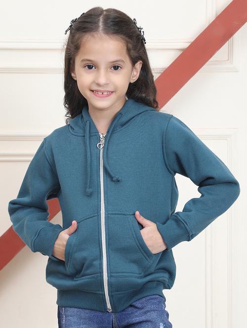 girls long sleeves plain sweatshirt - 21682869 - Very Small Image - 1