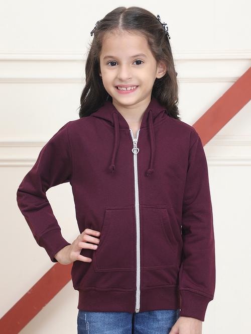 girls long sleeves plain sweatshirt - 21682870 - Very Small Image - 1