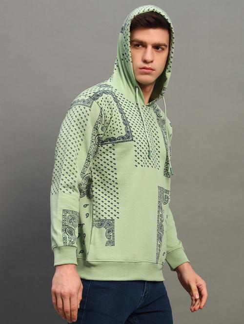 men all over print long sleeve sweatshirt - 21683198 - Very Small Image - 1