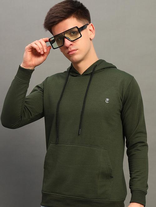 men long sleeves plain sweatshirt - 21683209 - Very Small Image - 1