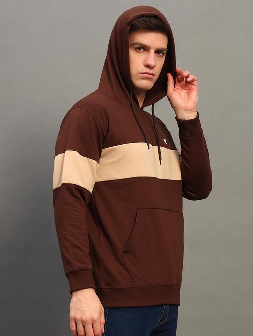 men color block long sleeve sweatshirt - 21683217 - Very Small Image - 1