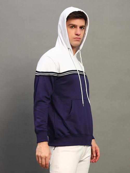 men color block long sleeve sweatshirt - 21683221 - Very Small Image - 1