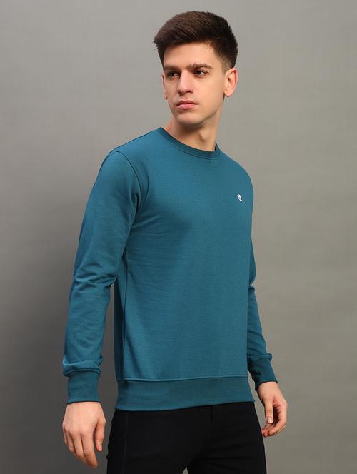 men solid long sleeve sweatshirt - 21683232 - Very Small Image - 1