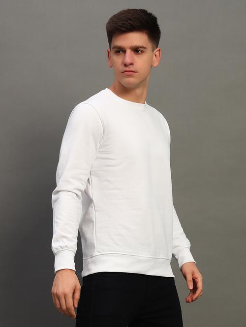 men solid long sleeve sweatshirt - 21683235 - Very Small Image - 1