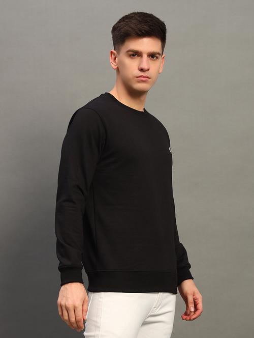 men solid long sleeve sweatshirt - 21683237 - Very Small Image - 1