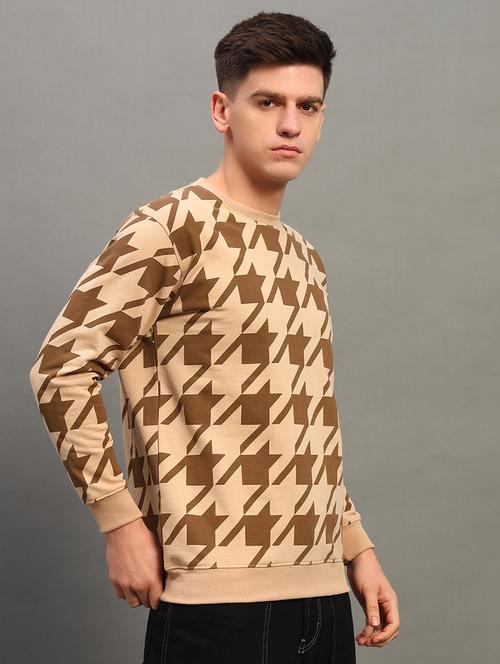 men all over print long sleeve sweatshirt - 21683240 - Very Small Image - 1