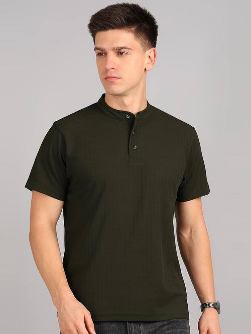 men solid short sleeve t-shirt - 21683301 - Very Small Image - 1