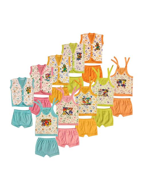 printed clothing combo set for kids - 21683414 - Very Small Image - 1