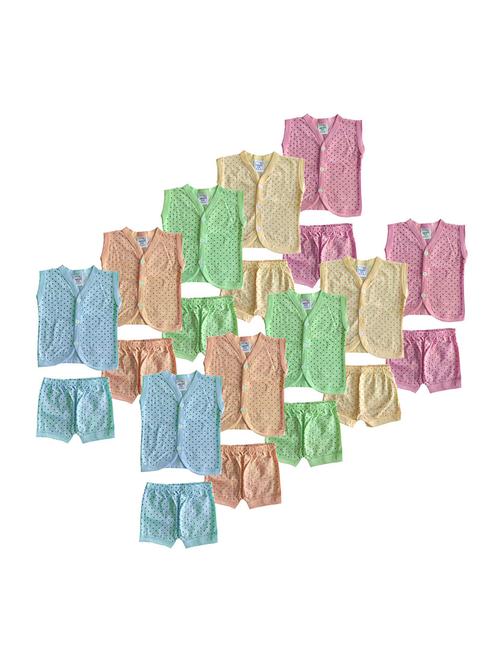 kids printed shorts twin set combo - 21683448 - Very Small Image - 1