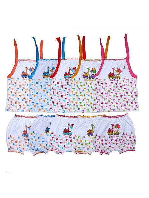 kids printed shorts twin set combo - 21683455 - Very Small Image - 1