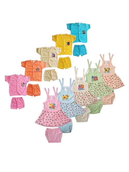 unisex printed clothing combo set for kids - 21683480 - Very Small Image - 1