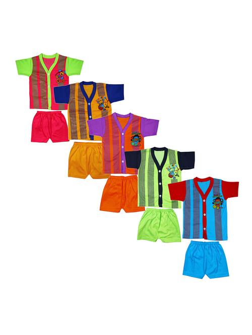 kids printed shorts twin set combo - 21683492 - Very Small Image - 1