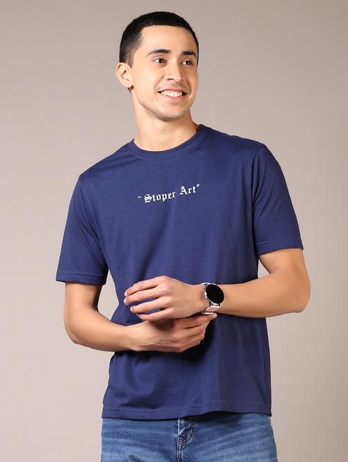 men short sleeves front & back print t-shirt - 21683940 - Very Small Image - 1