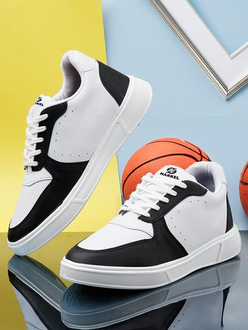 women color block lace up sneakers - 21684704 - Very Small Image - 1