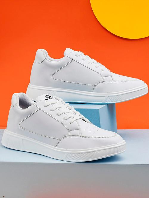 white lace-up sneakers - 21684707 - Very Small Image - 1