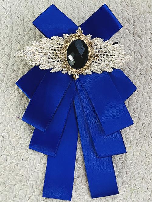 fashion ribbon pre-tied bow tie - 21684908 - Very Small Image - 1