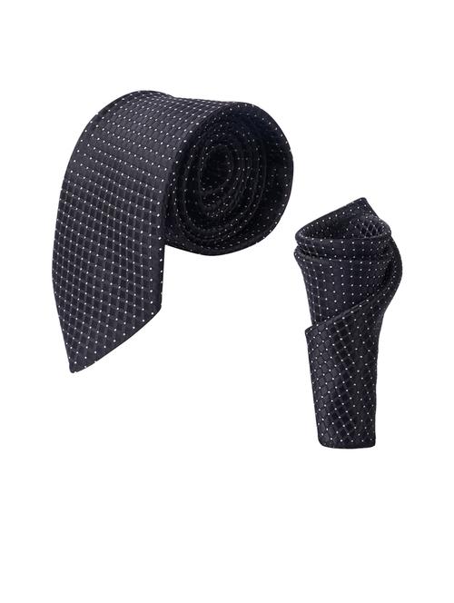 men elegant self-textured tie with pocket  - 21684944 - Very Small Image - 1