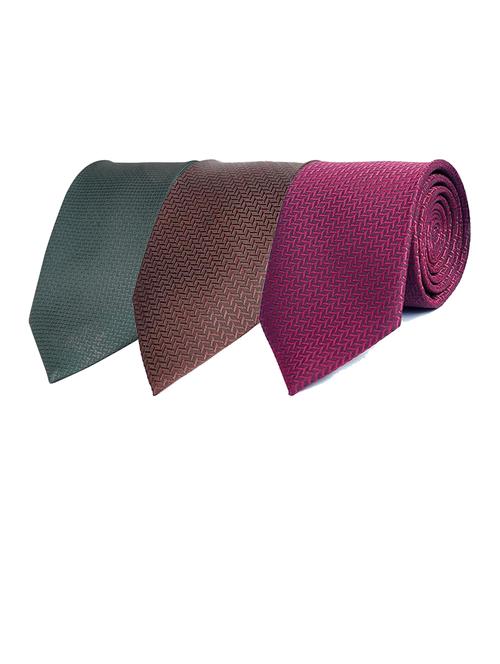 men elegant combo of self-textured ties - 21684970 - Very Small Image - 1