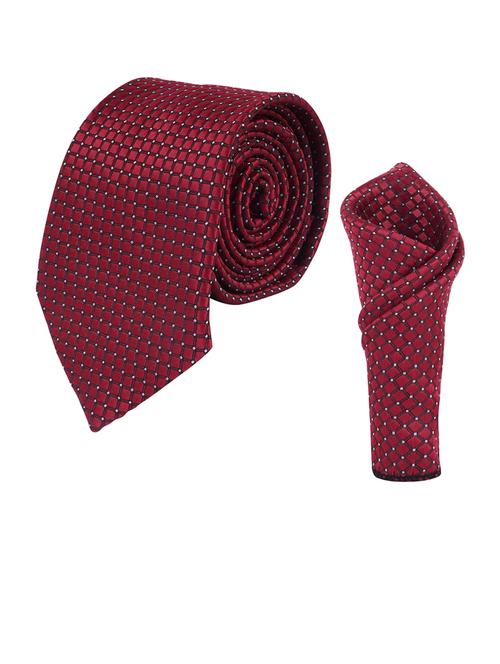 men elegant self-textured tie with pocket  - 21685037 - Very Small Image - 1