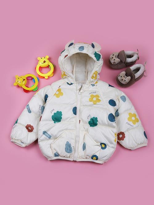 boys long sleeve hooded quilted jacket - 21685771 - Very Small Image - 1