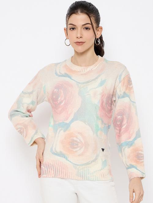 women self designed long sleeves pullover - 21686076 - Very Small Image - 1