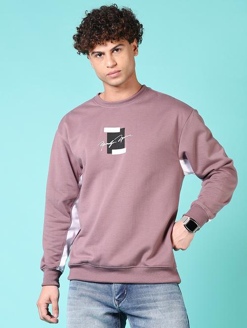 men long sleeves printed sweatshirt - 21686548 - Very Small Image - 1