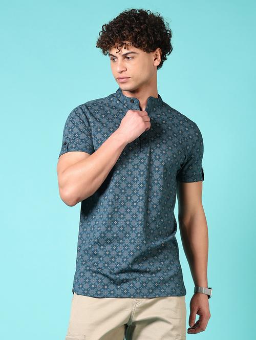 men solid short sleeves slim fit t-shirt - 21687651 - Very Small Image - 1