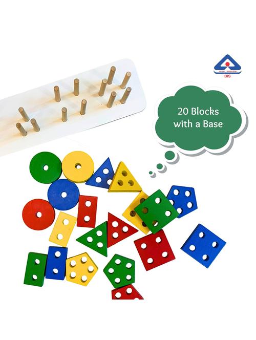 creative 5 shapes big geometric sorter - 21688880 - Very Small Image - 1