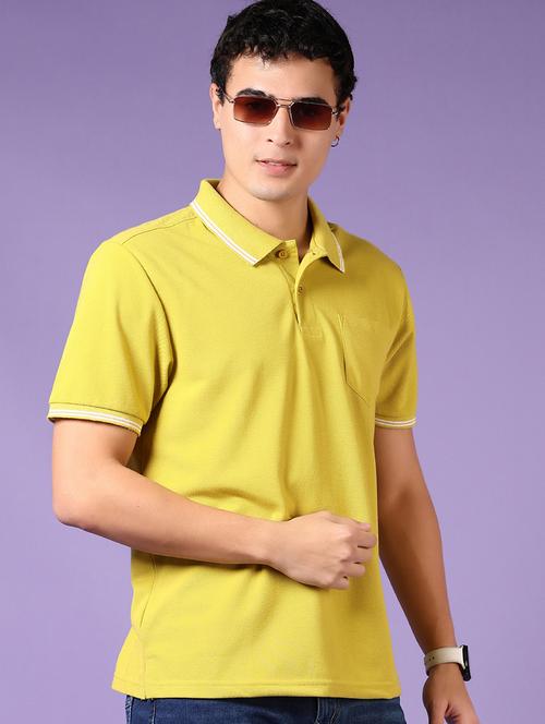 men short sleeves plain polo t-shirt - 21690598 - Very Small Image - 1