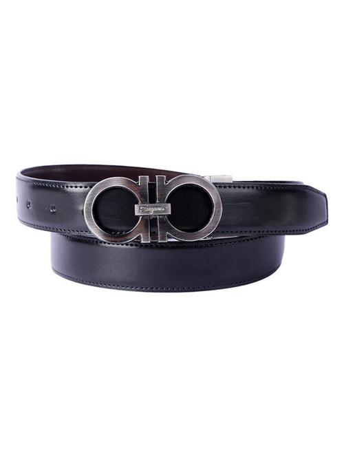 double sided reversible leather belt - 21690729 - Very Small Image - 1
