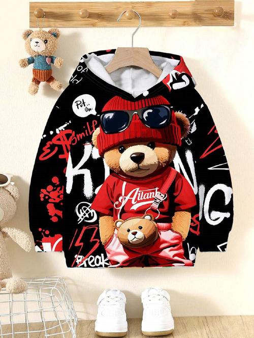 kids long sleeves printed sweatshirt - 21691302 - Very Small Image - 1