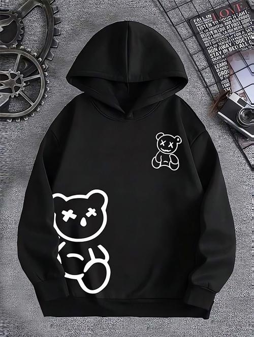 kids long sleeves front print sweatshirt - 21691309 - Very Small Image - 1