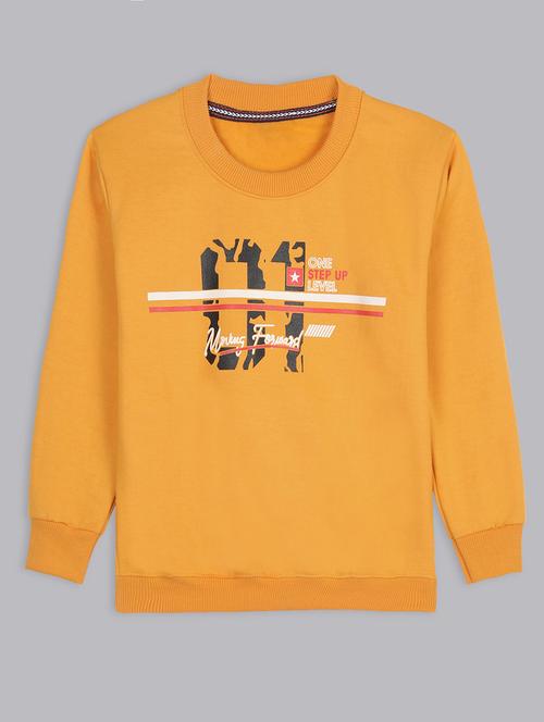kids long sleeves front print sweatshirt - 21691322 - Very Small Image - 1