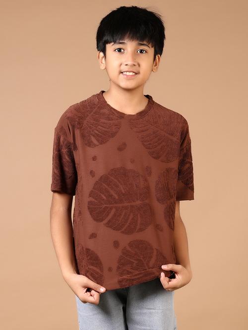boy printed short sleeve regular fit t-shirt - 21691374 - Very Small Image - 1