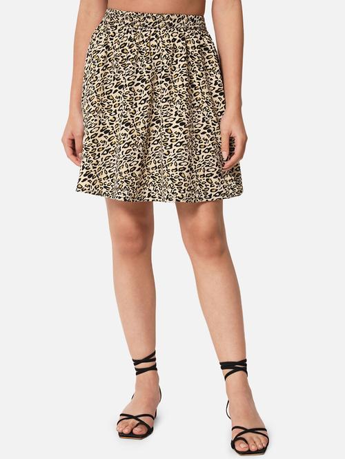 women printed high rise flared skirt - 21691795 - Very Small Image - 1