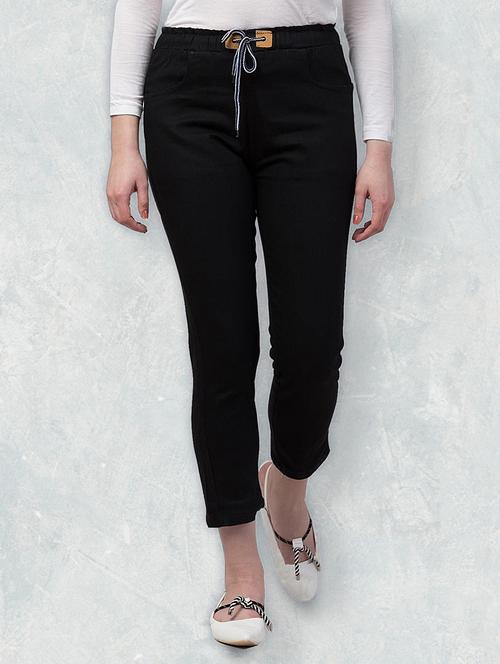 women solid mid rise slim fit jean - 21692985 - Very Small Image - 1