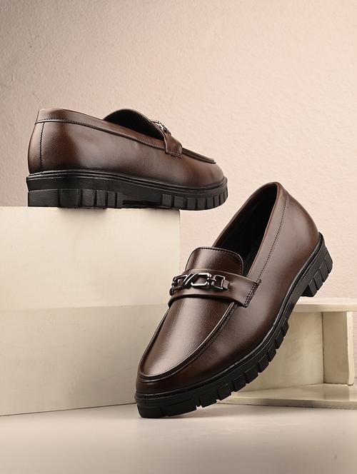 men slip on horsebit platform loafers - 21694677 - Very Small Image - 1