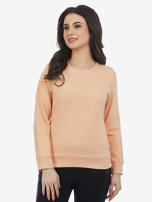 women solid long sleeve sweatshirt - 21694735 - Very Small Image - 1