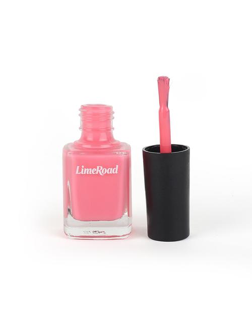 limeroad vibrant pink long lasting nail polish  - 21695347 - Very Small Image - 1
