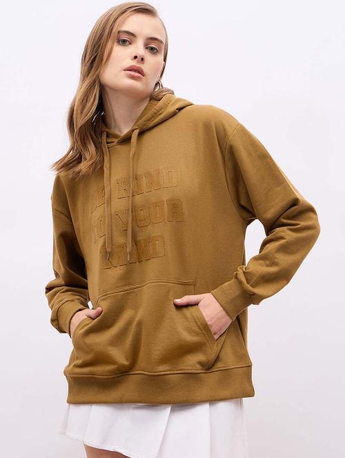 women solid long sleeve sweatshirt - 21695465 - Very Small Image - 1