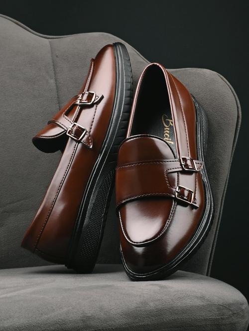 men brown slip on loafer - 21695982 - Very Small Image - 1