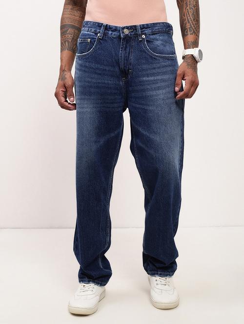 men blue low rise full length jean - 21696151 - Very Small Image - 1