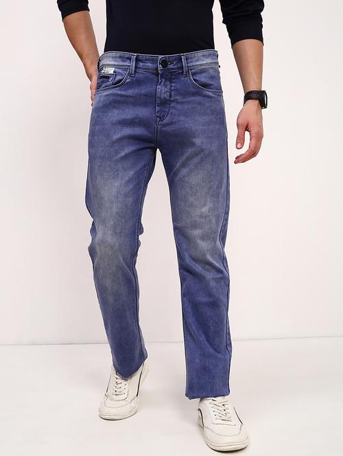 men blue low rise full length jean - 21696166 - Very Small Image - 1