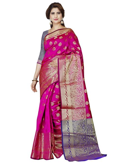 women self design banarasi saree - 21696648 - Very Small Image - 1
